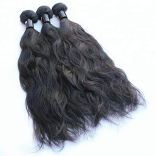 100g par faisceaux naturel noir couleur Weave Bundles cheveux indiens naturel vague en vrac cheveux